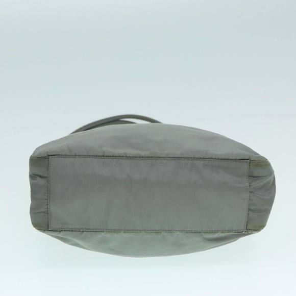 PRADA Tote Bag Nylon Gray Silver Auth bs17648 - Picture 5 of 16